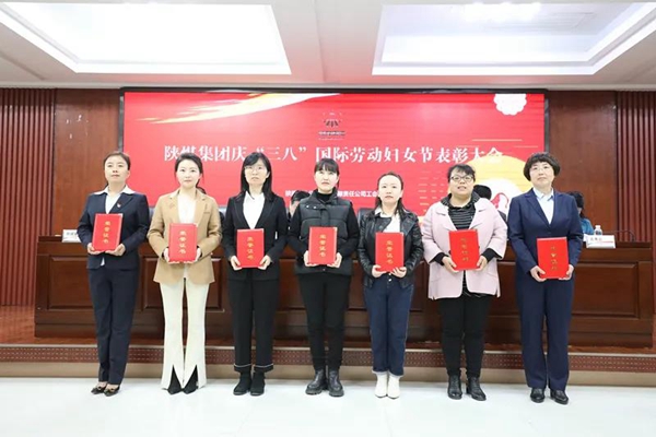陕煤集团召开庆“三八”国际劳动妇女节表扬大会 -  江苏恒神股份有限公司